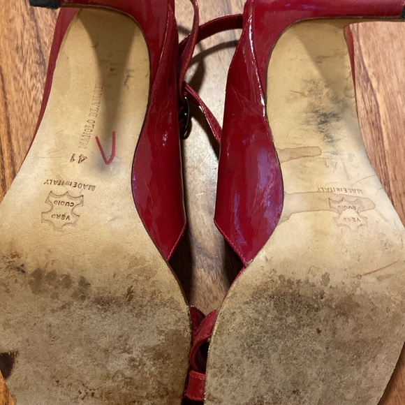 Red Manolo Blahnik heels - Picture 5 of 6